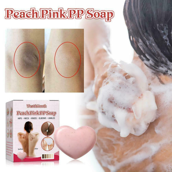 Peach Pink Body Soap For Women Armpits Moisturizing Brightening 22 Smooth O6G3