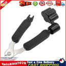 3 in 1 Electric/Wood Guitar String Winder Pin Puller String Cutter (Black) Newly