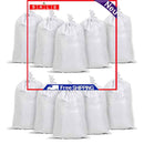 Empty White Sandbag-Woven Polypropylene Sand Bags with Solid Ties for Flooding