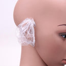 100pcs Disposable Waterproof Earmuffs Ear Cover Hair Bathing Plastic Tools