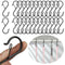 Duty Bathroom Anti-Drop Hanging Metal Hooks S Hooks Safety Buckle Hook Rack