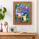 Firefly Glass Bottle Oil Paint By Numbers DIY Canvas Wall Art Picture Home Cr