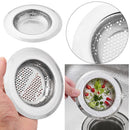 Sink Plug Screen Net Colander Food Hair Stopper Sink Strainer Filter Basket