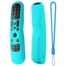 Anti-Slip Smart TV Remote Control Cover for LG MR21GA/MR21GC (Mint Green)