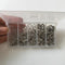 Powlance Stainless Steel Fishing Split Rings, 200-Count