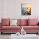 Painting By Numbers Set Seascape DIY Oil Color Living Room Wall Art Home Deco