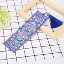 DIY Special Shaped Diamond Painting Creative Leather Tassel Bookmark Gift Newly