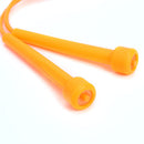 Skipping Rope PVC Adjustable Jump Rope Training Exercise Equipment (Orange)