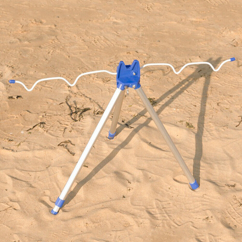 Telescopic Fishing Pole Tripod Stand Fishing Rod Holder Bracket Fishing Tackle