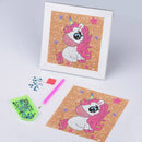 DIY Diamond Painting Full Round Crystal Drill Animal Decor for Kids (DX054)