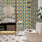 Retro Floor Tiles Wall Stickers Self-adhesive Decals for Kitchen (MSC062) Newly