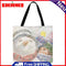 SoeHong Women's Snowman and Child Shopping Bag, Printed, Large Capacity,