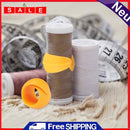 2pcs Thread Stopper Silicone Cross Stitch Clip 2cm Coil Holder (Orange)