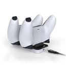 Dual USB C Charging Cradle for DualSense Controller Charger with USB Cable Newly