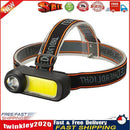 XPG+COB LED Portable Headlight USB Rechargeable Night Fishing Headlamps Newly