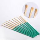 4Pcs Bamboo Wooden Ear Cleaner Spoons Anti-Slip Earpick Ear Care Earwax U0C7