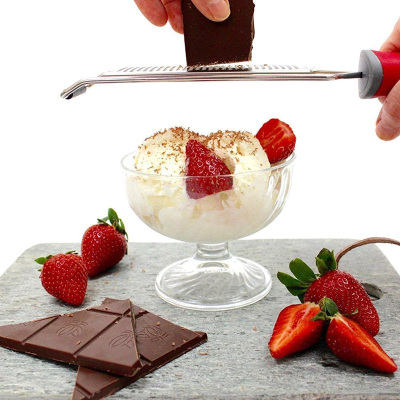 Stainless Steel Garlic Ginger Lemon Grating Zester Cheese Grater Utensil