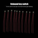 10pcs Gear Switch with 15cm Cable Touch Switch Light Switch Electrical Equipment