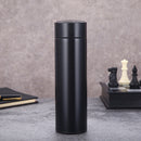 500ml Double-Layer Intelligent Temperature Insulation Water Bottle (Black)