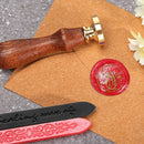 Exquisite Brass Fire Lacquer Seal Head without Handle Waxing Sealing Stamp Head