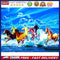 DIY Horse Animal Oil Paint By Numbers Frameless Hand Painted Artwork Wall Dec