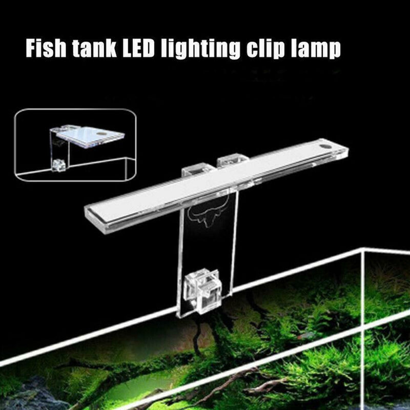 LED Aquarium Fish Tank Lamp Plant Light Fits Thickness Lights Bracket T4T4