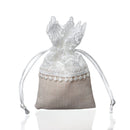 Bag Drawstring Pouch Lace Drawstring Bunch Pocket Lace Cloth Bag Candy Pouches