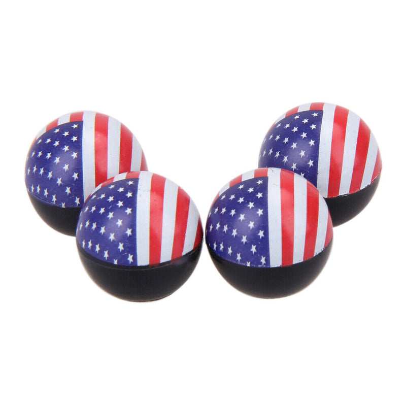 4PCS Car Tires Air Valve Cap Tire Valve Stems Dustproof Wheel Cover