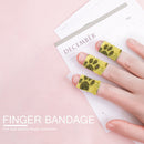 Self Adhesive Tape Elastic Bandage Finger Protector Binding Wrap (Yellow)
