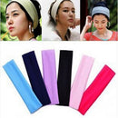 Stretch Ribbon Headwear Yoga Hair Bands Elastic Headbands Sweat Band Hairband