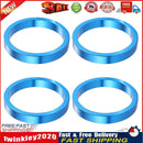 4x Bicycle Front Fork Washer MTB Bike Headset Spacers Gasket Ring (Blue) Newly