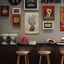 Music Note Lady Plate Metal Tin Sign Plate for Bar Pub Club Wall Home Decor