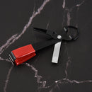Steel Fishing Quick Knot Scissors Line Cutter Clippers Nippers (Black)