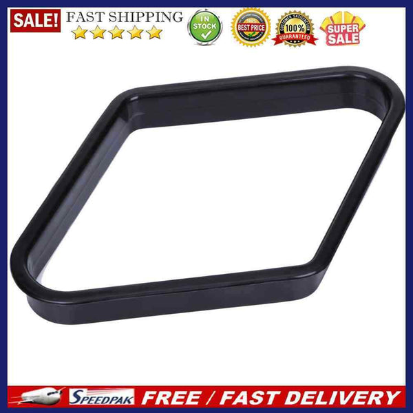 Billiards 9 Ball  Pool Table Triangle Rack Heavy Duty Black Plastic