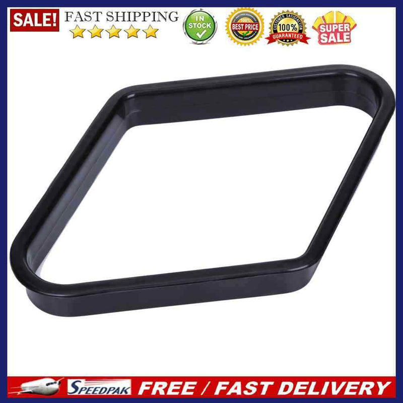 Billiards 9 Ball  Pool Table Triangle Rack Heavy Duty Black Plastic