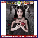 5D DIY Full Drill Round Shape Black Witch Rhinestone Diamond Drawing for Home