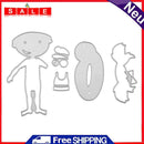 Snowvirtuos 5pcs Summer Beach DIY Cutting Tools Stencils Scrapbook Embos