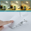 1pcs LED USB Clip On Desk Lamp Dimmable Bed Read Table Study E8LCS Light T8X4