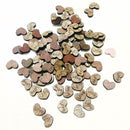 Mini 200*Wooden Small Mix Rustic Love Heart Wedding Table Dec Scatter F2Z2