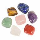 Home Decoration Polished  Chakra Stones Yoga Reiki Tumbled Rock  Crystals
