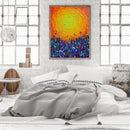 Colorful flowers 40x50cm Oil Paint By Numbers Picture DIY