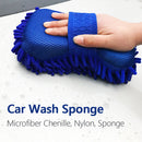 Ultra Soft Chenille Microfiber Car Wash Sponge for Washing Car SUV Motorcycle