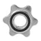 Lifting Standard Hex Nut Barbell Bar Solid Steel Spin-lock Dumbell Clamps Newly