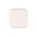 Punch Free Door Bumper Protector Self Adhesive Handle Square Pads (White) Newly