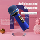WS-898 Karaoke Bluetooth-Compatible Microphone Wireless Sing Mic Kit (Blue)