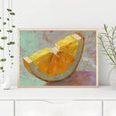 Handmade DIY Hand Painted Paint By Numbers Oil Canvas Pictures Fruit Orange Kit