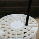 Art Supplies Using Paint Brush Penholder White Round Pro Plastic A4E4 L6I0 S5E6