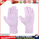 Arthritis Therapy Compression Gloves Ache Joint Relief Mittens (Purple S) Newly