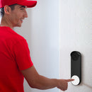 Doorbell Silicone Cover Case Doorbell Accessories for Google Nest (Black) Newly