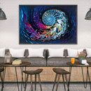 5D DIY Shoal of fish Special Shape Diamond Painting Rhinestone Picture